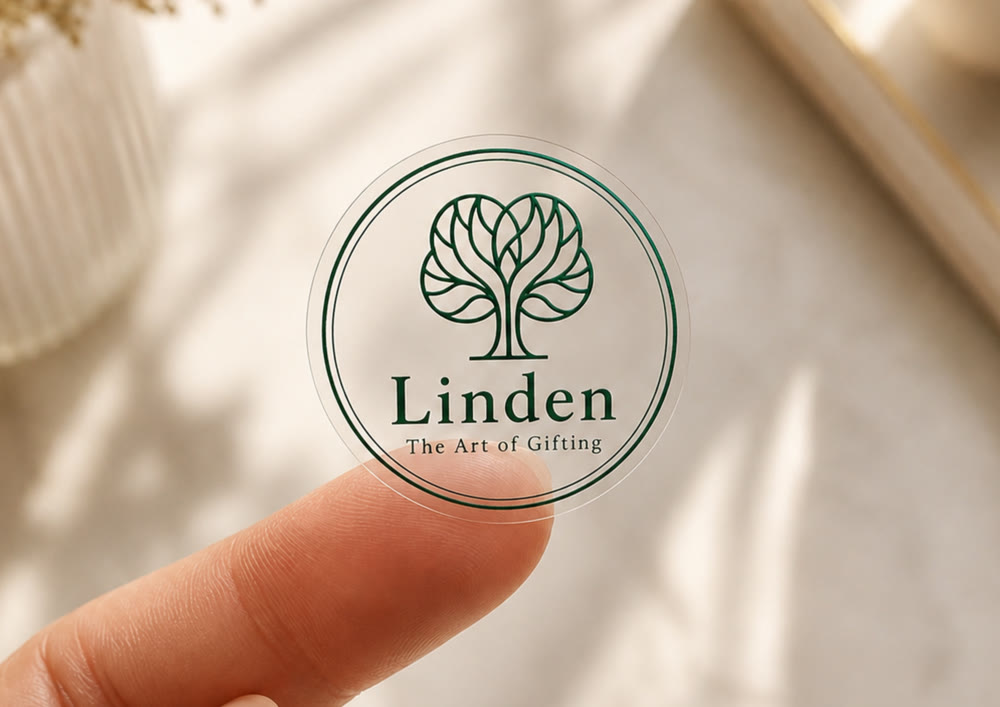 Adesivo Vinil Transparente, Papelaria Linden