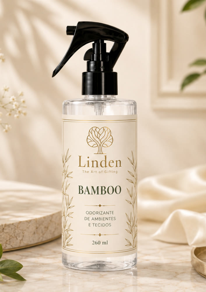 Home Spray Bamboo, Fragrâncias & Bem-estar Linden