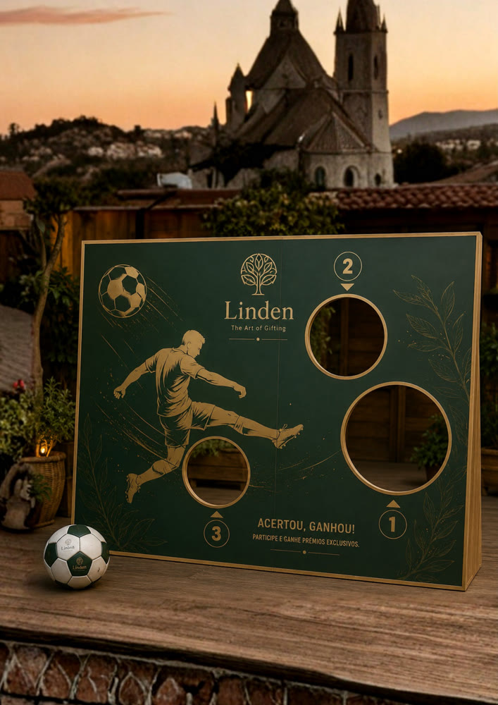 Jogo de Futebol ao Alvo personalizado Linden