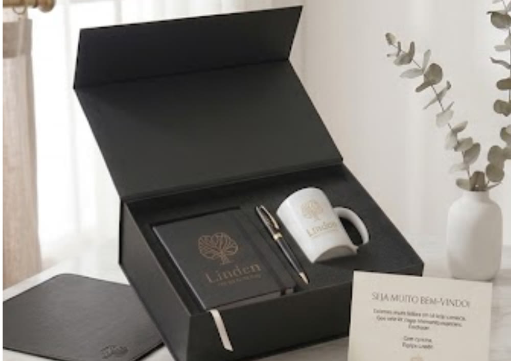 Welcome kit completo, projeto Linden