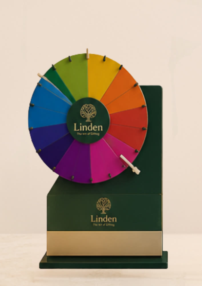 Roleta de Prêmios Compacta, Promocional Linden